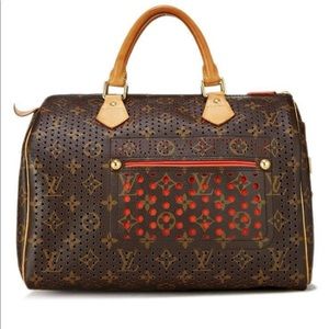 AUTHENTIC LV Perforated Speedy 30 LIMITED EDITION